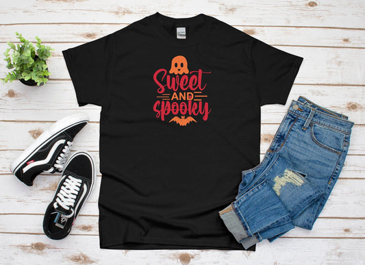 Unisex Halloween Shirt • Unisex Gift • Graphic Shirt • Printed Shirt • Kids Shirt • Costume Shirt • Sweet And Spooky • Cute Shirt