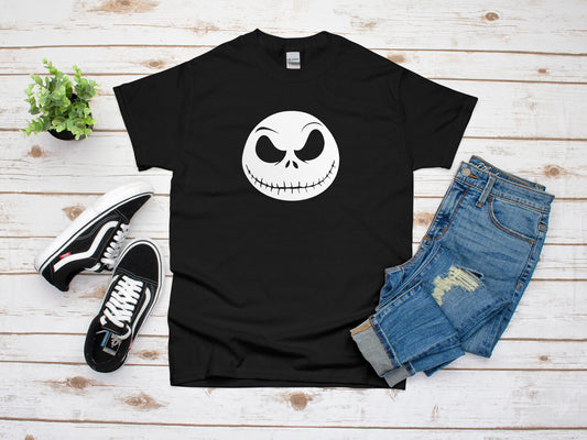 Unisex Halloween Shirt • Nightmare before Christmas • Glow in the Dark Shirt • Graphic Shirt • Jack Skellington Shirt • Kids Shirt